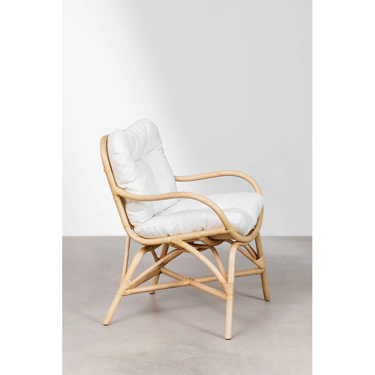 Poltrona en Ratán Makena 3