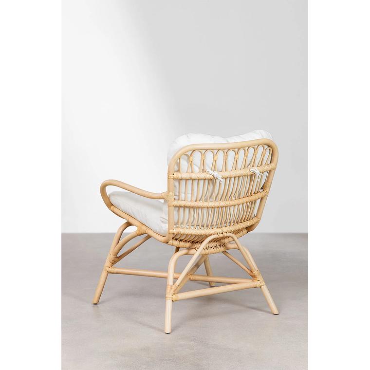 Poltrona en Ratán Makena 4