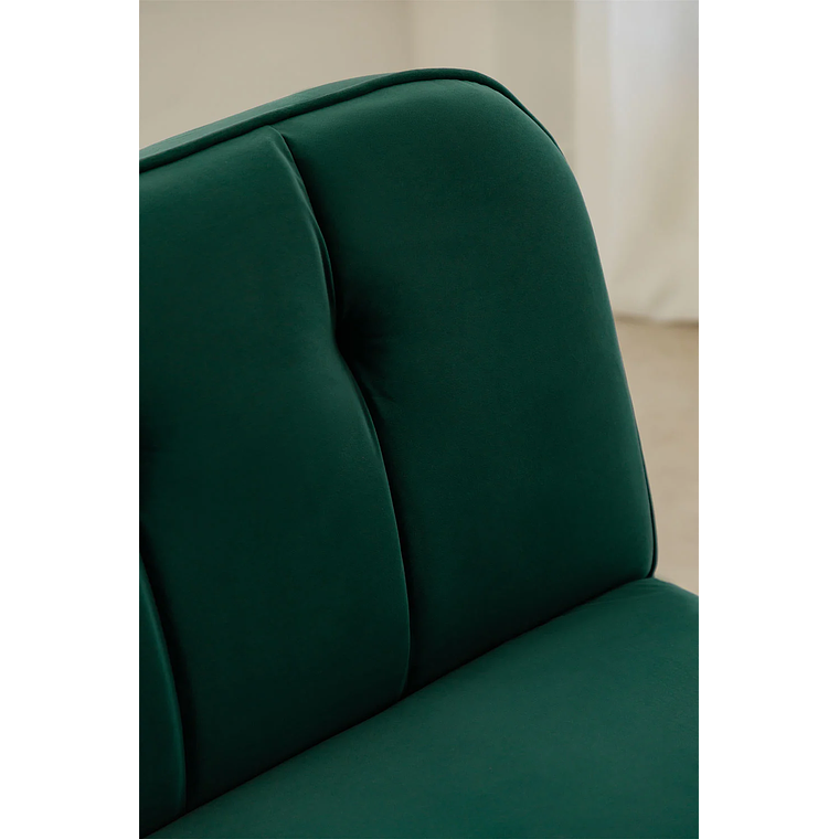 Sofá cama de 3 plazas en terciopelo Ellmy 2