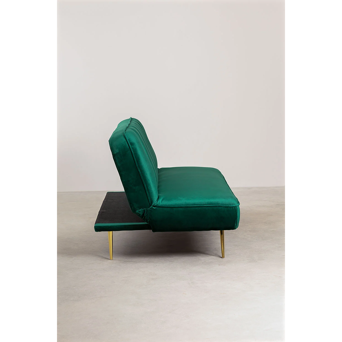 Sofá cama de 3 plazas en terciopelo Ellmy 4