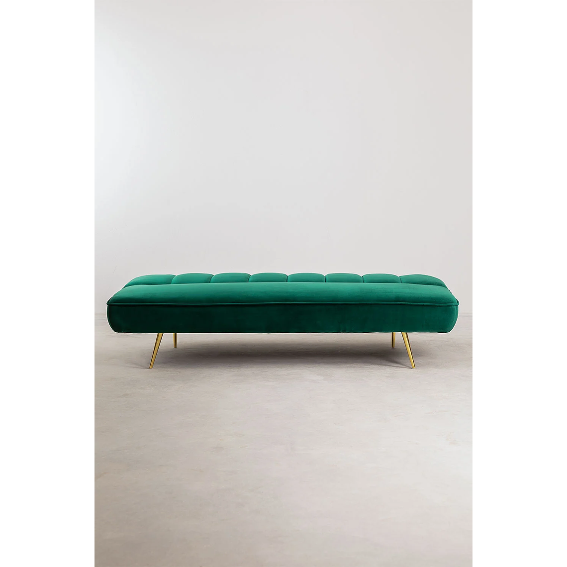 Sofá cama de 3 plazas en terciopelo Ellmy 5