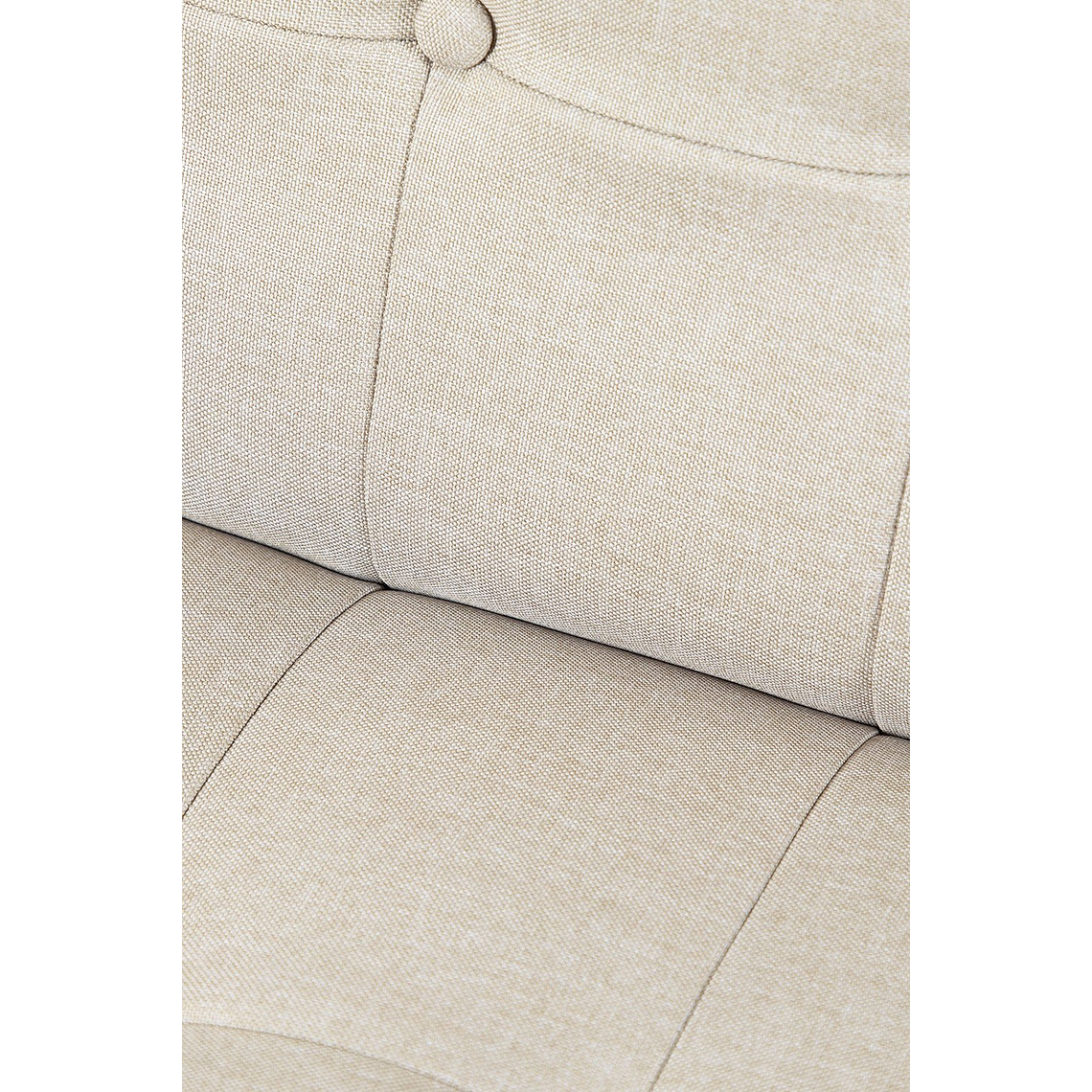 Sofá cama de 3 plazas Brion color beige crema 2