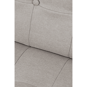 Sofá cama de 3 plazas Brion color gris hormigón