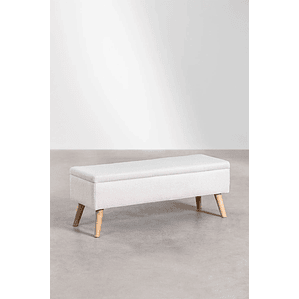 Banco Baúl en Borreguito Adirane 120 cm