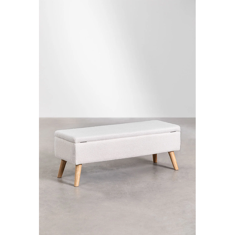 Banco Baúl en Borreguito Adirane 120 cm 5