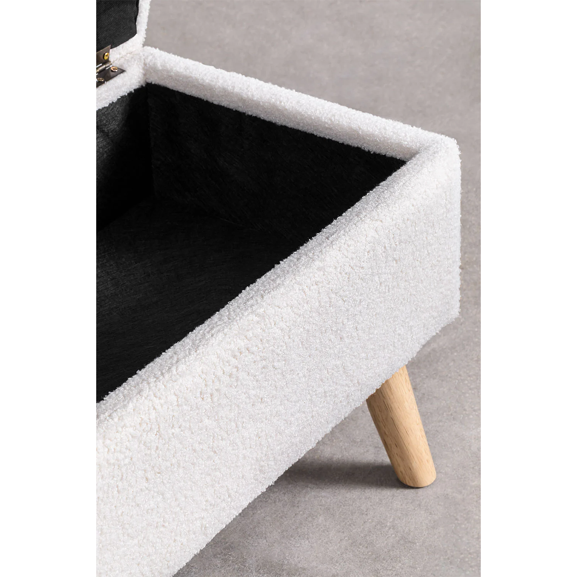 Banco Baúl en Borreguito Adirane 120 cm 6