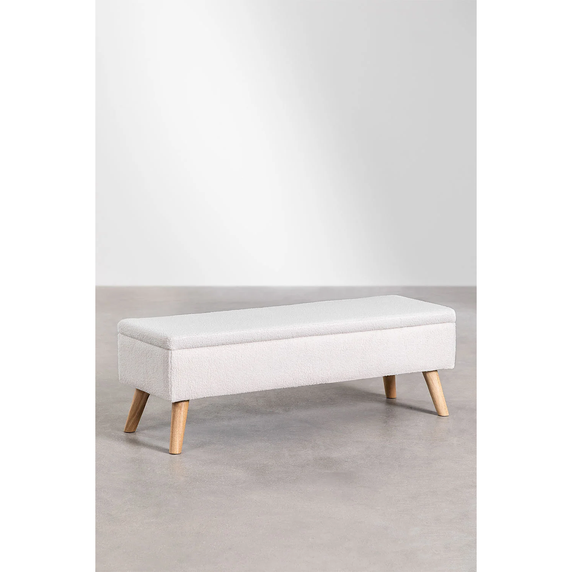 Banco Baúl en Borreguito Adirane 140 cm 1