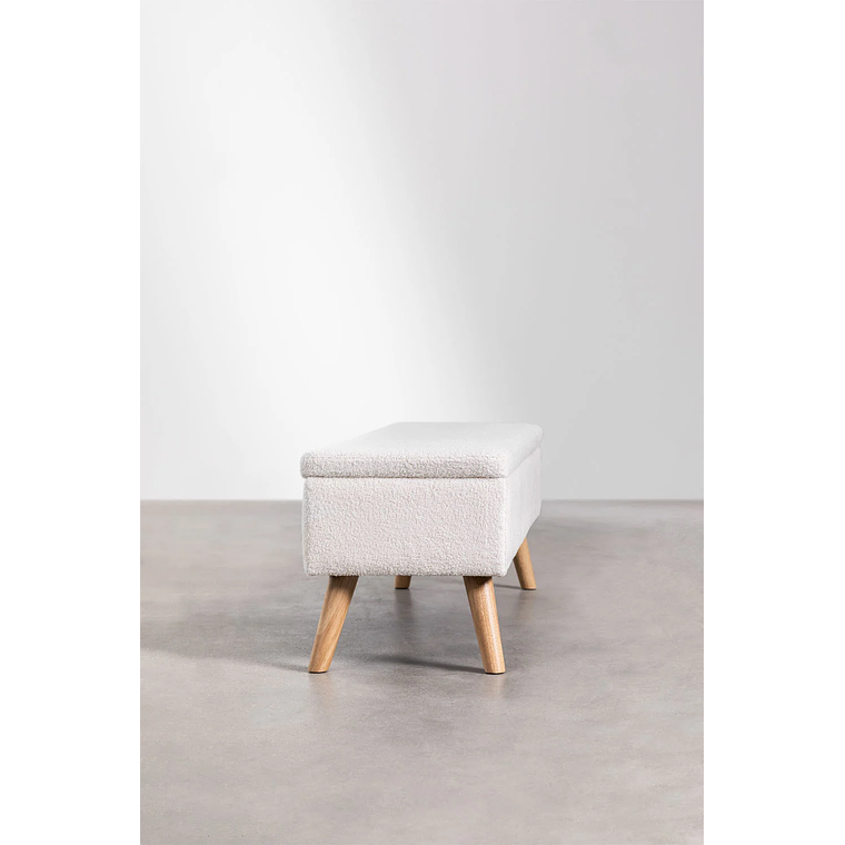 Banco Baúl en Borreguito Adirane 140 cm 2