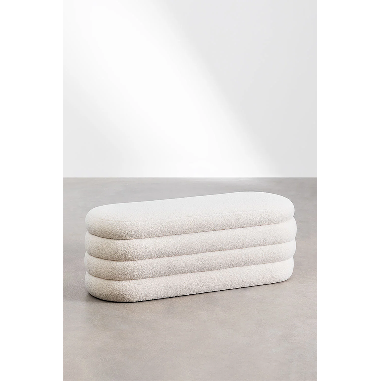 Banqueta con Almacenaje en Borreguito Jutson 130 cm 2