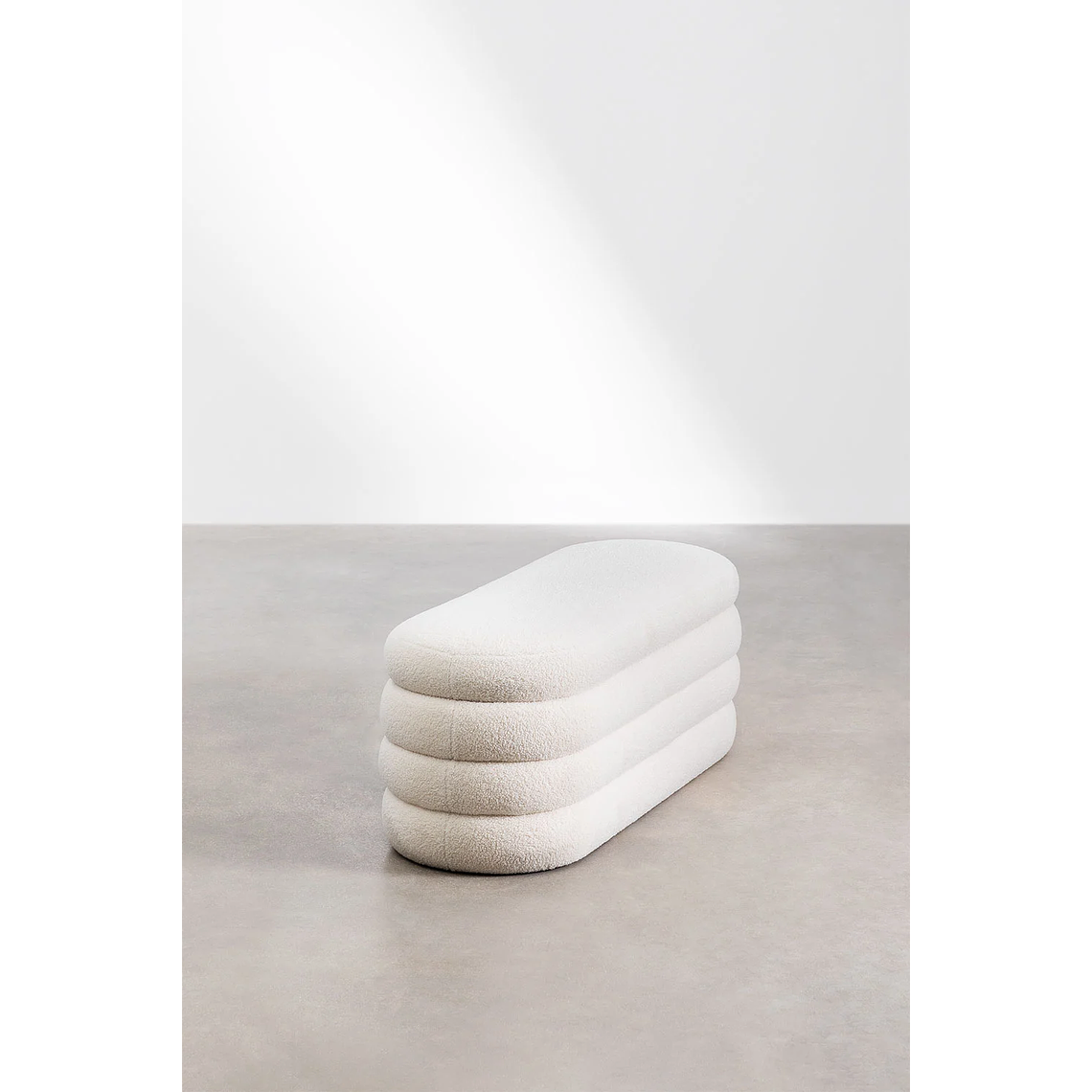 Banqueta con Almacenaje en Borreguito Jutson 130 cm 3