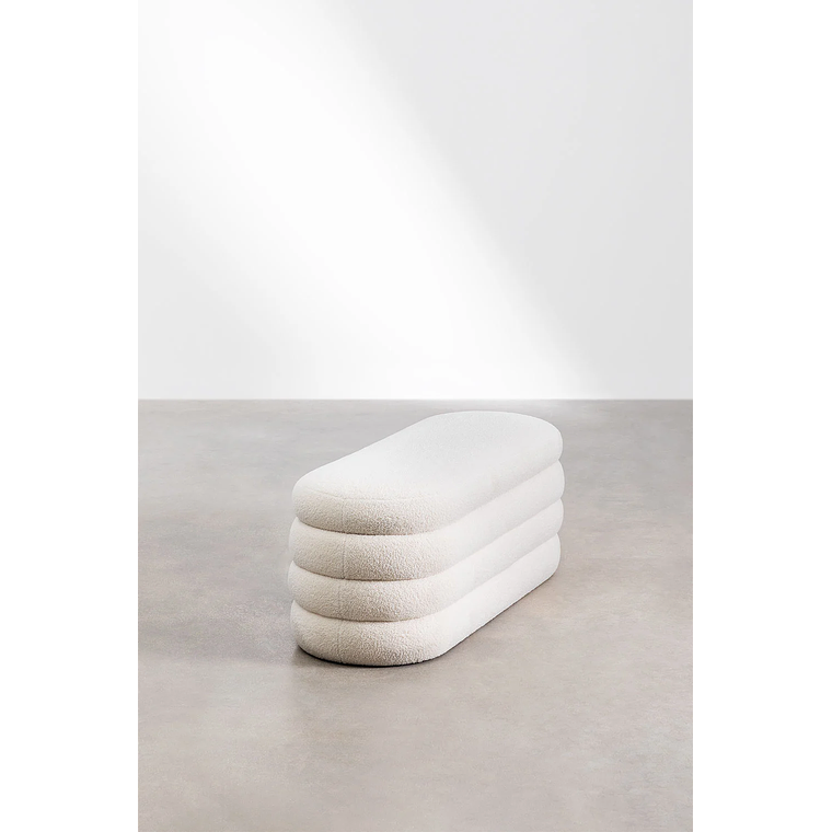 Banqueta con Almacenaje en Borreguito Jutson 130 cm 3