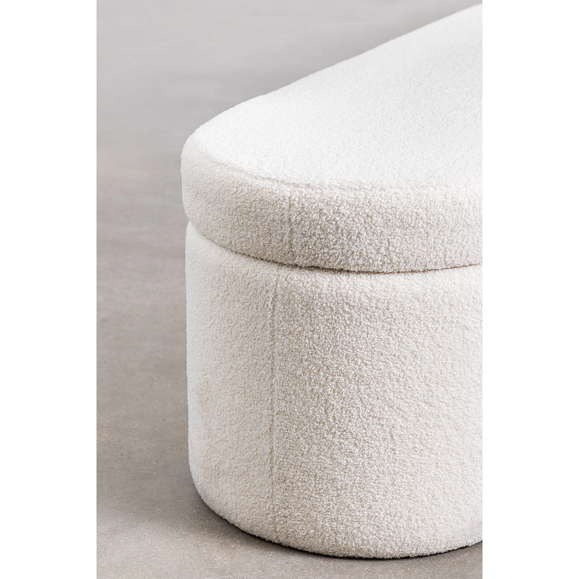 Banqueta con Almacenaje en Borreguito Sereyco 131 cm  5