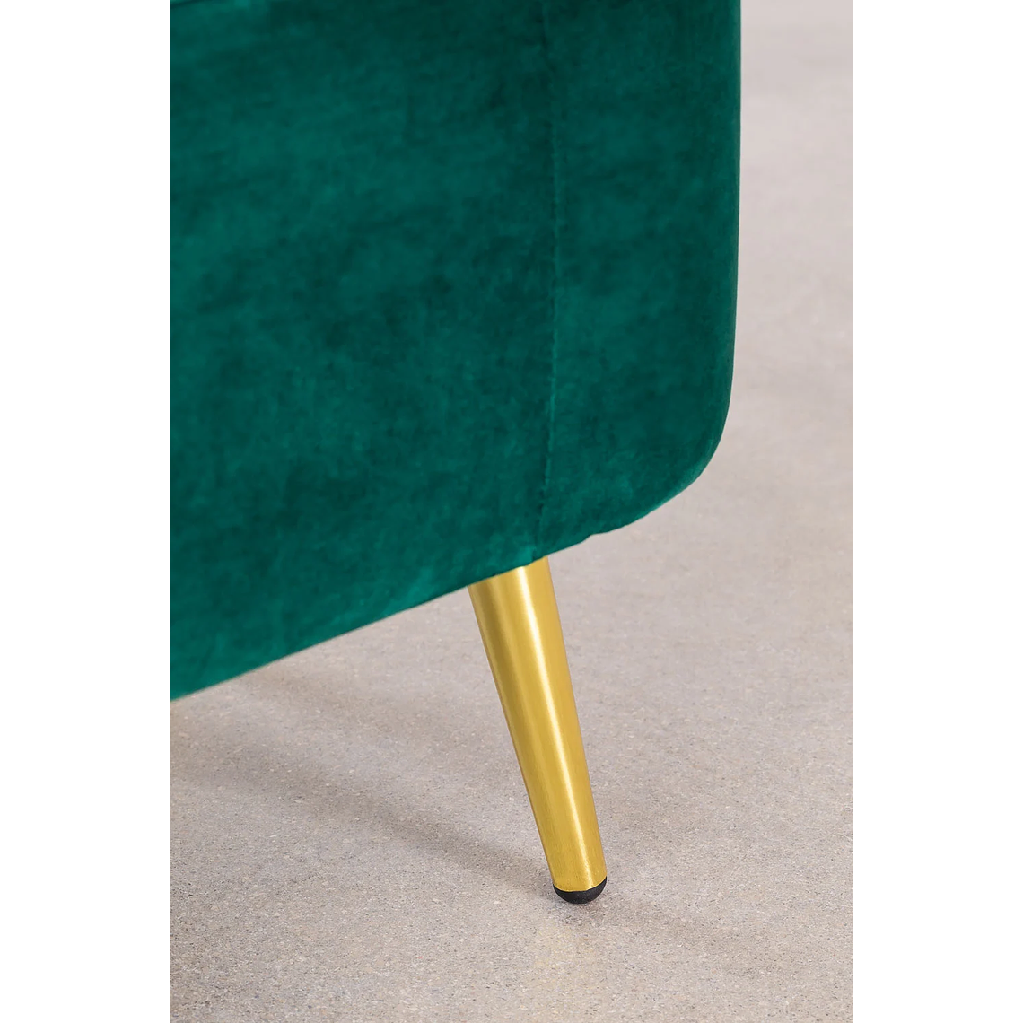 Banqueta Baúl en Terciopelo Izadi verde jungla 7