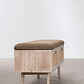 Banqueta en Madera con 2 Cajones Ralik Design 101 cm - Miniatura 3