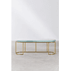 Banqueta en Terciopelo Markina verde abeto 120 cm