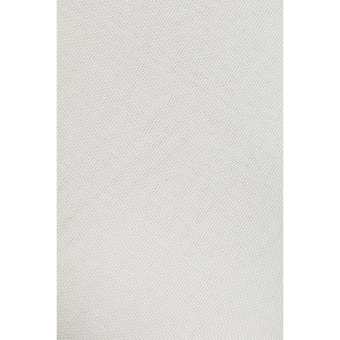 Banqueta en madera de caucho y tela Veral 140 cm blanco 5