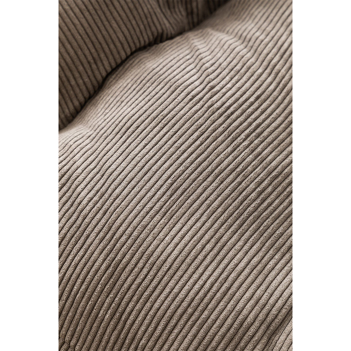 Puff Sillón en Pana (70 cm) Thiago gris claro 3