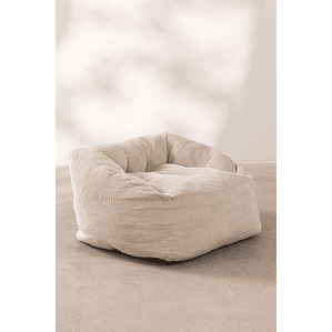 Puff Sillón en Pana (70 cm) Thiago marrón trigo