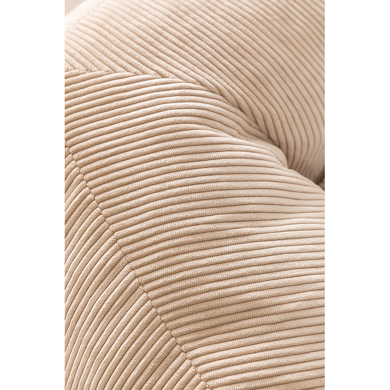 Puff Sillón en Pana (70 cm) Thiago marrón trigo 4