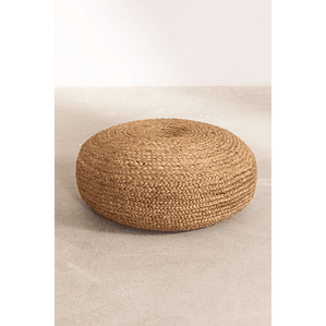 Puff Redondo de Yute Pilew 50 cm