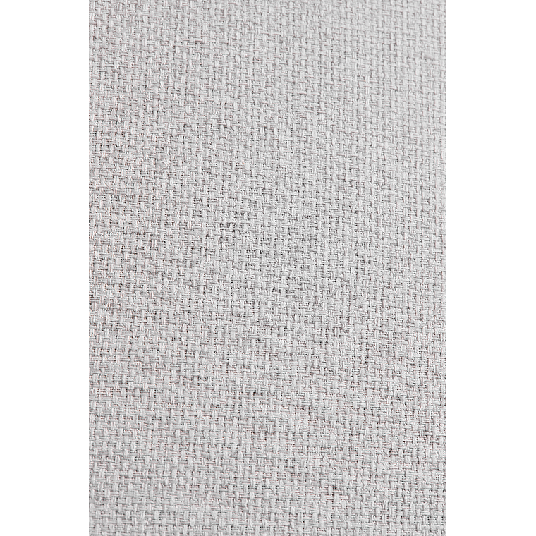 Puff (85x85 cm) para sofá modular Bruna tela gris glacial 4