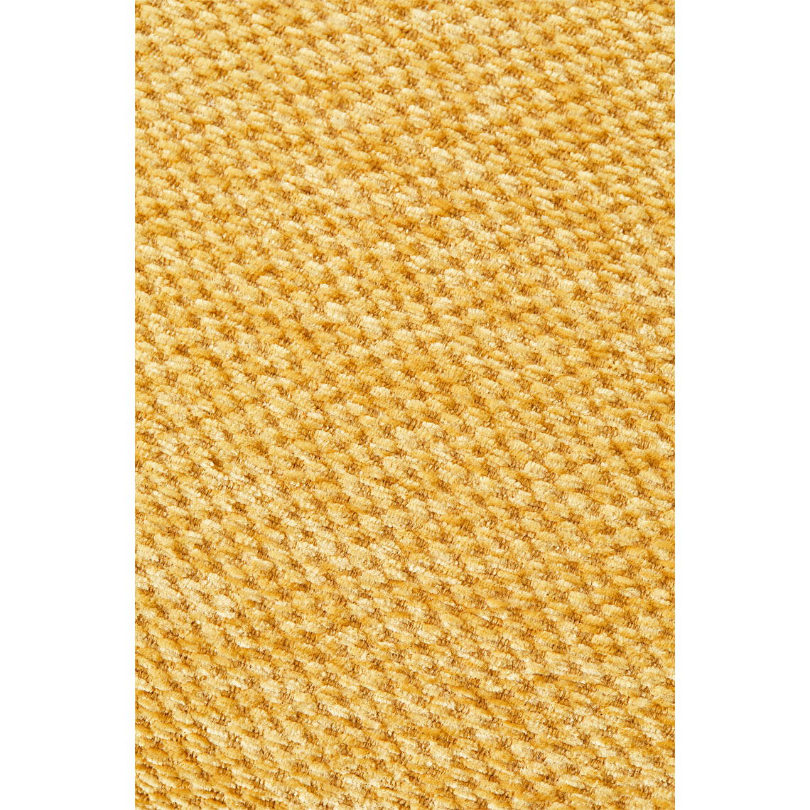 Puff (85x85 cm) para sofá modular Bruna tela chenila mostaza 3