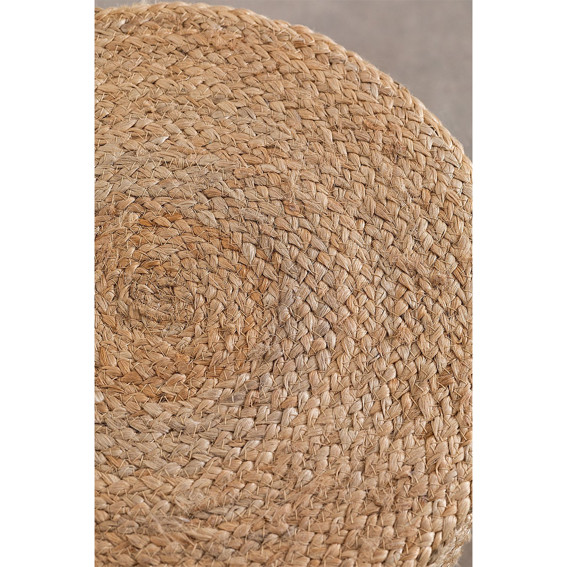 Puff Redondo de Yute Fime 40 cm 4