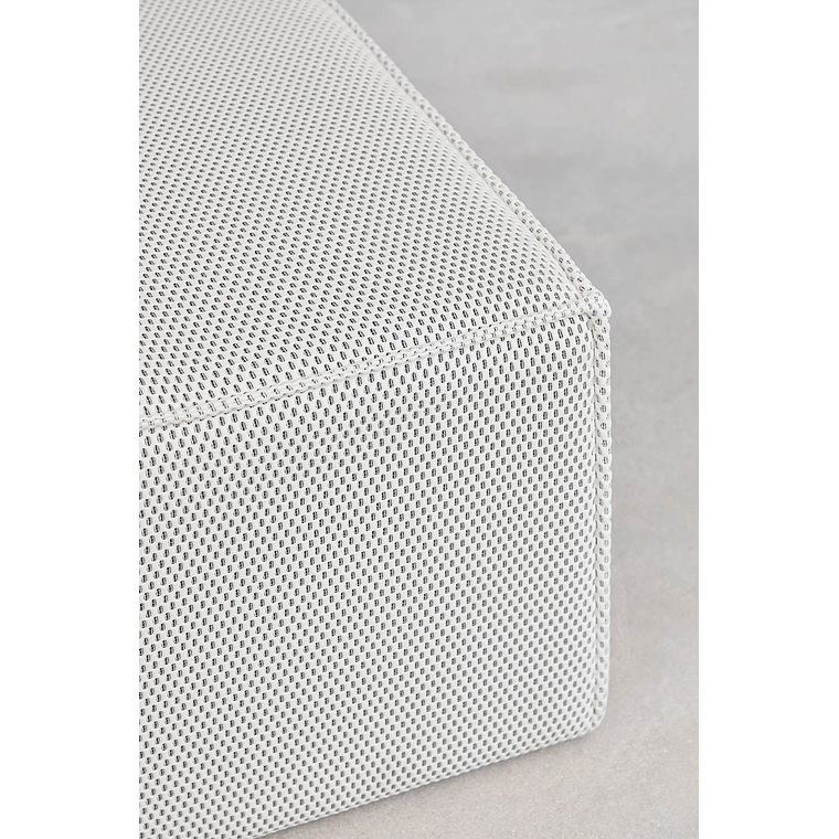 Puff Crespol 90 cm color blanco  3