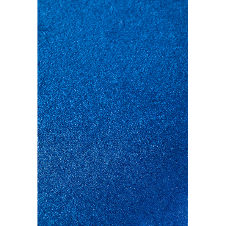 Puff Redondo en Terciopelo Flikez 35 cm azúl marino 3