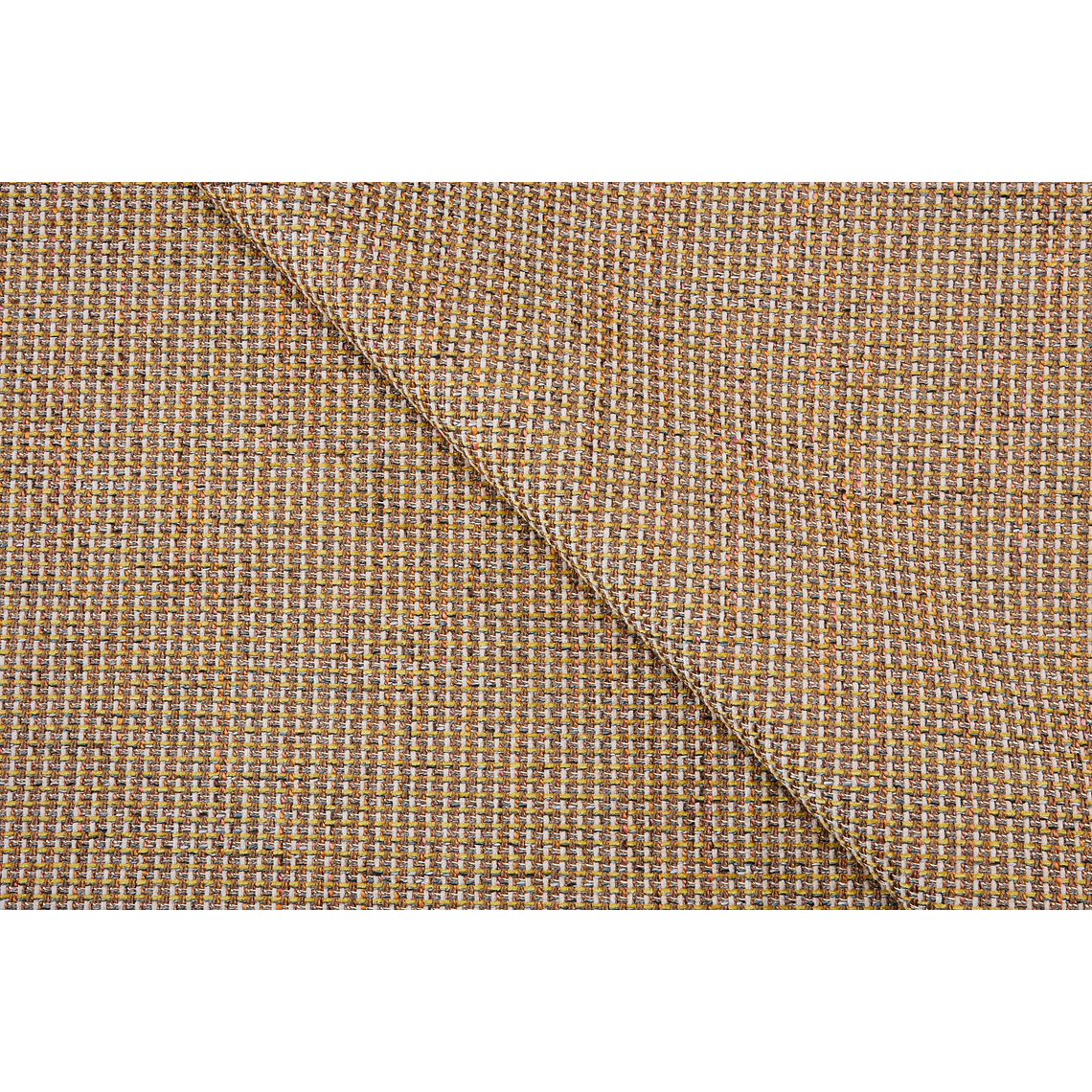 Puff Enzo 50 cm madera bouclé crudo 4