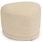 Puff Enzo 50 cm madera beige arena - Miniatura 8