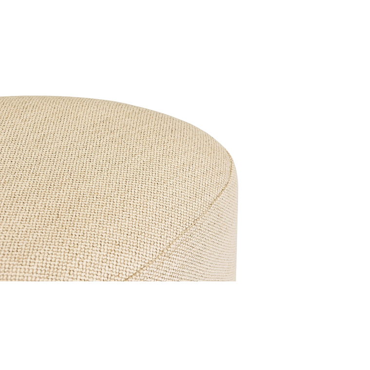 Puff Enzo 50 cm madera beige arena 10