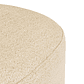 Puff Enzo 50 cm madera beige arena - Miniatura 10