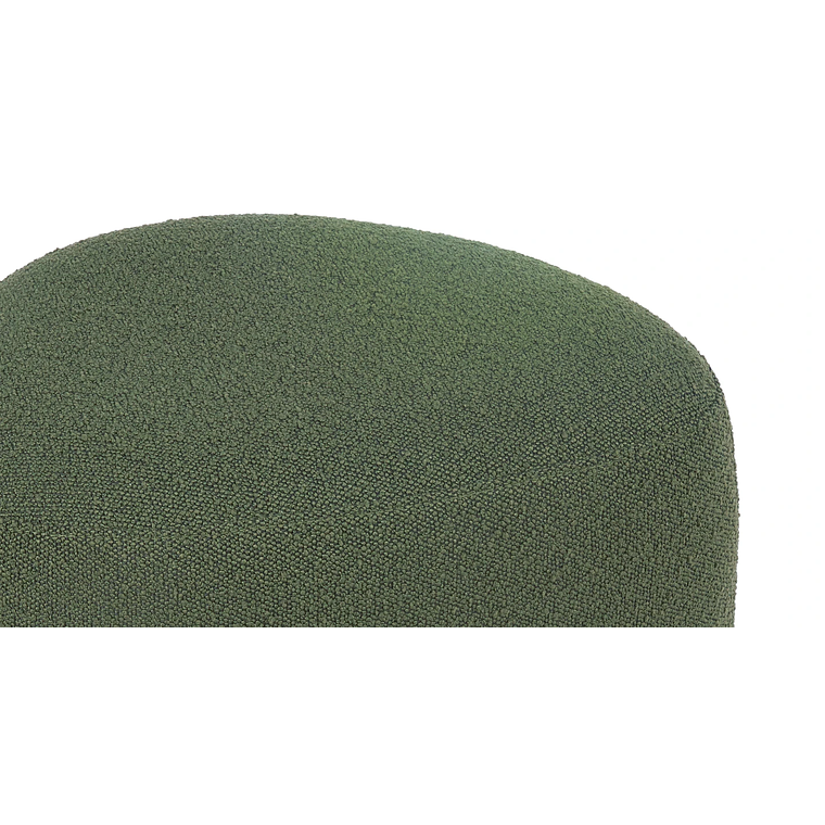 Puff Enzo 50 cm madera bouclé verde crudo 9
