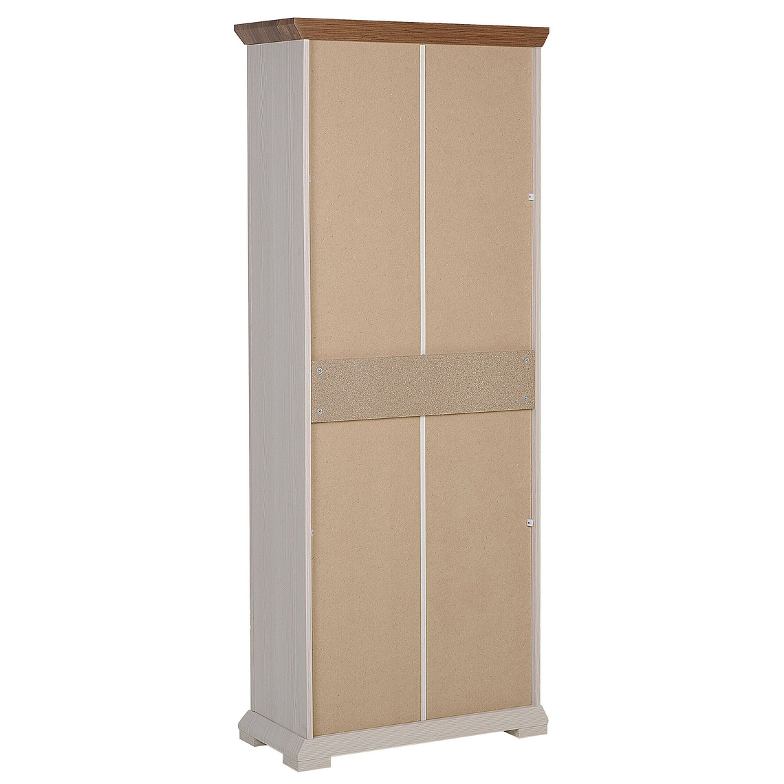 Estante beige crema/madera oscura 179 cm KINGSTON 7