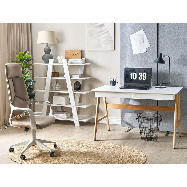 Estante con 5 baldas Madera oscura ESCALANTE 5