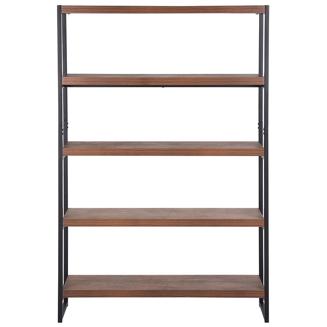 Estante madera oscura/negro 155 cm TIFTON 5