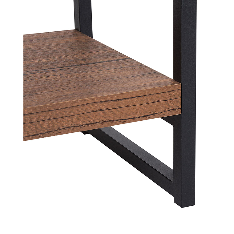 Estante madera oscura/negro 155 cm TIFTON 7