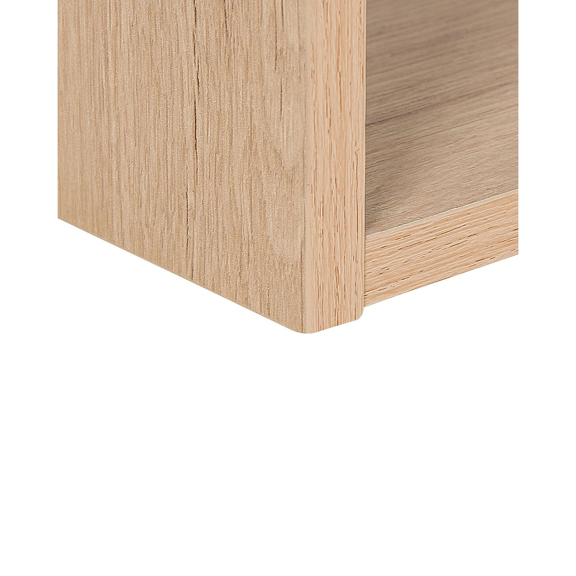 Estante madera clara/gris 175 cm GRADA 7