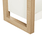 Estante de 3 niveles madera clara y blanco JOHNSON - Miniatura 8