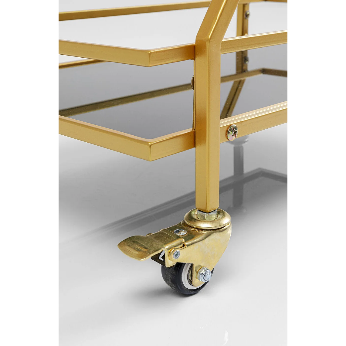 CARRO SERVICIO PYRAMIDS 65 CM DORADO 7