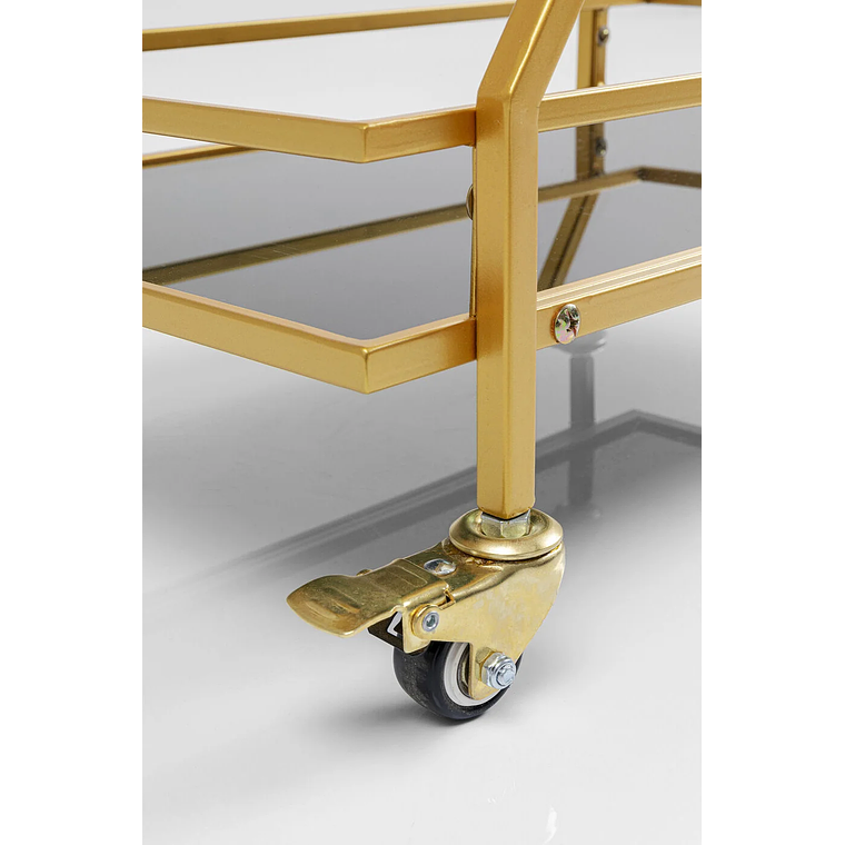 CARRO SERVICIO PYRAMIDS 65 CM DORADO 7