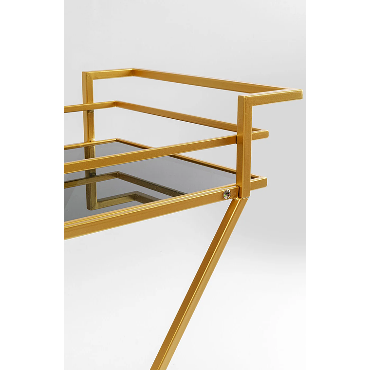 CARRO SERVICIO PYRAMIDS 65 CM DORADO 8