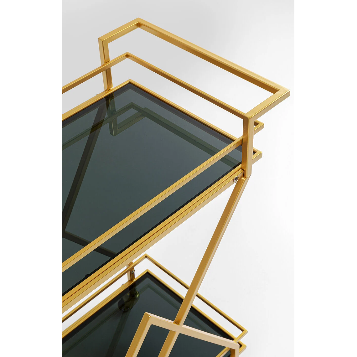 CARRO SERVICIO PYRAMIDS 65 CM DORADO 9