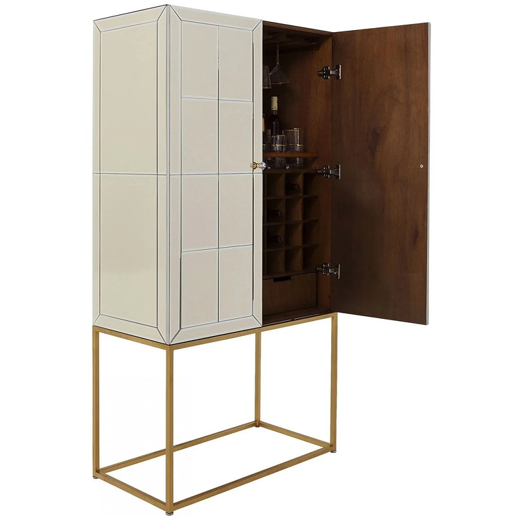MUEBLE BAR LUXURY CHAMPAGNE 89 CM 13
