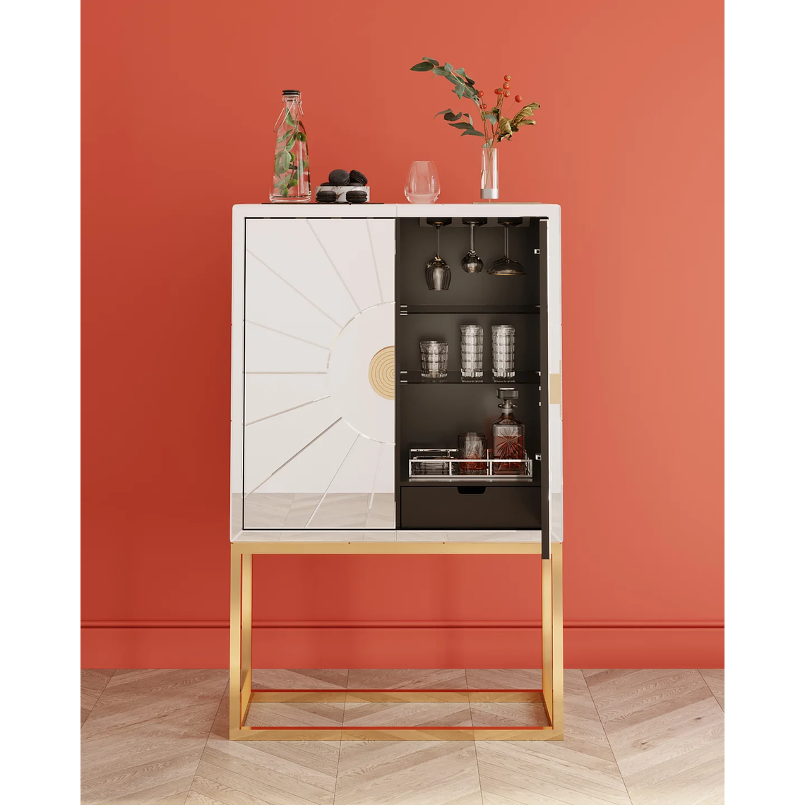 MUEBLE BAR QUEEN 91X147CM 8