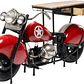 BAR MOTORBIKE ROJO 210 CM - Miniatura 4
