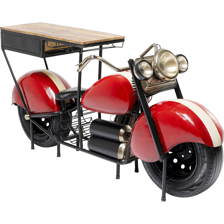 BAR MOTORBIKE ROJO 210 CM 7