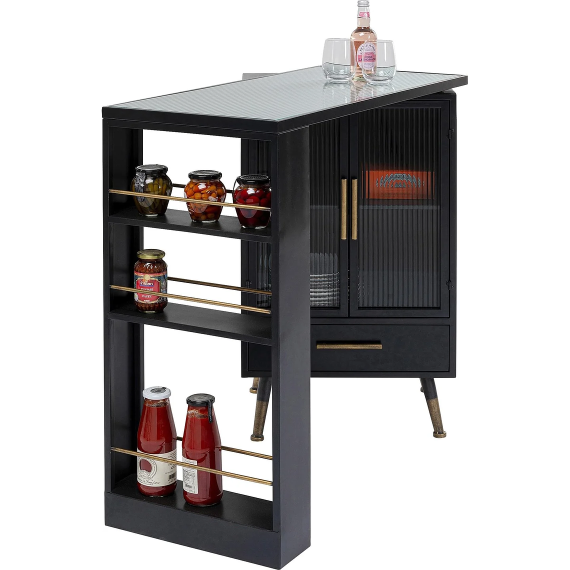 MUEBLE BAR LA GOMERA 90 CM 2