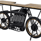 CONSOLA BAR MOTORBIKE NEGRO 180 CM - Miniatura 4